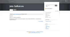 Desktop Screenshot of juta-balkan.eu